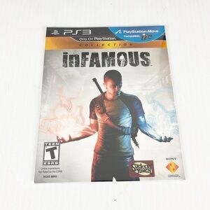 Infamous Collection Cardboard Sleeve Video Game for PS3 Not For Resale Sealed
